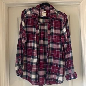 Women’s boyfriend for flannel size large
